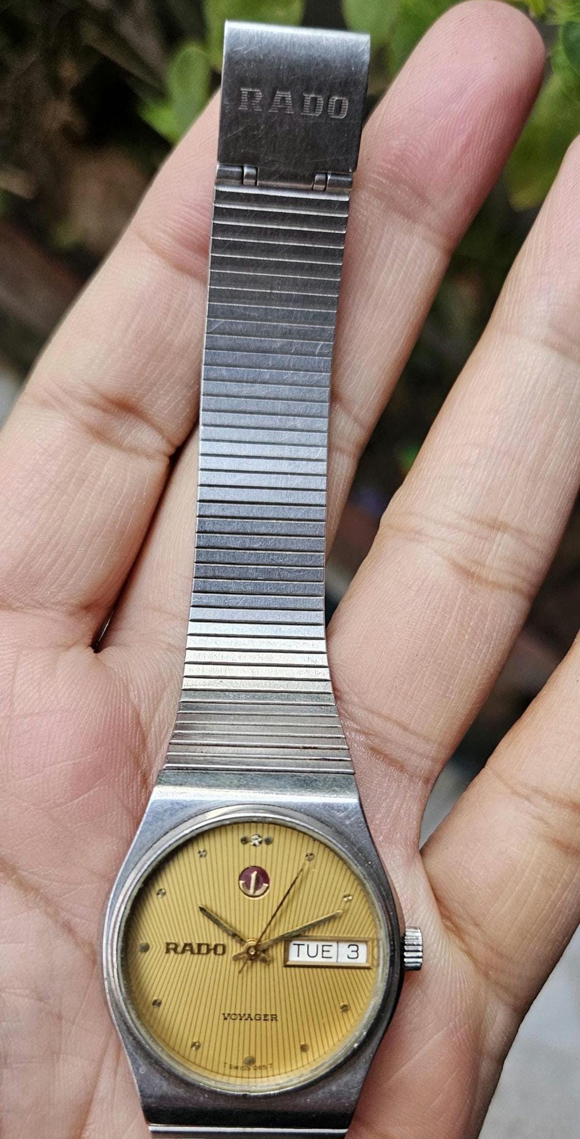 Vintage Rado Voyager Automatic 25 Jewels Swissmade Men's Wrist
