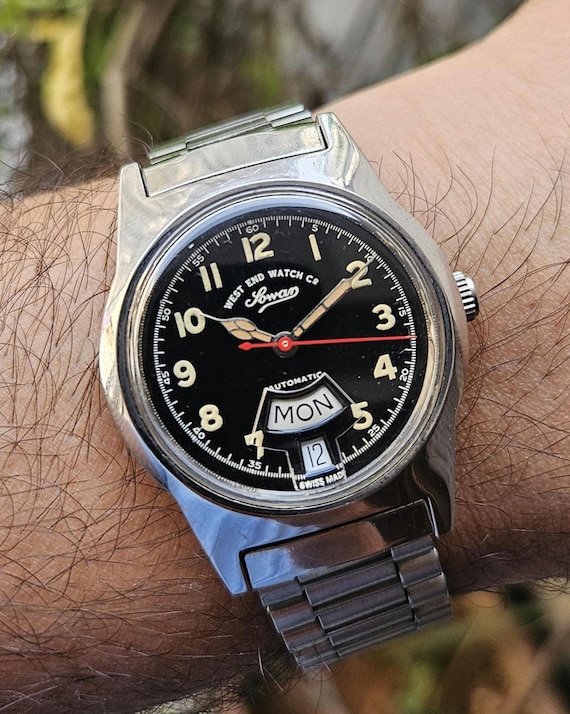 Vintage West End Watch Co Sowan Prima Automatic: Swiss Made