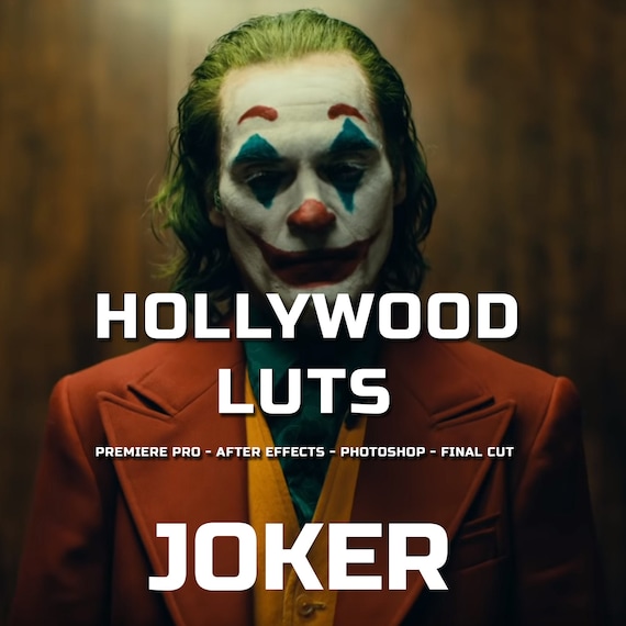 Hollywood LUTS Joker Luts for Video and Photo Color | Etsy