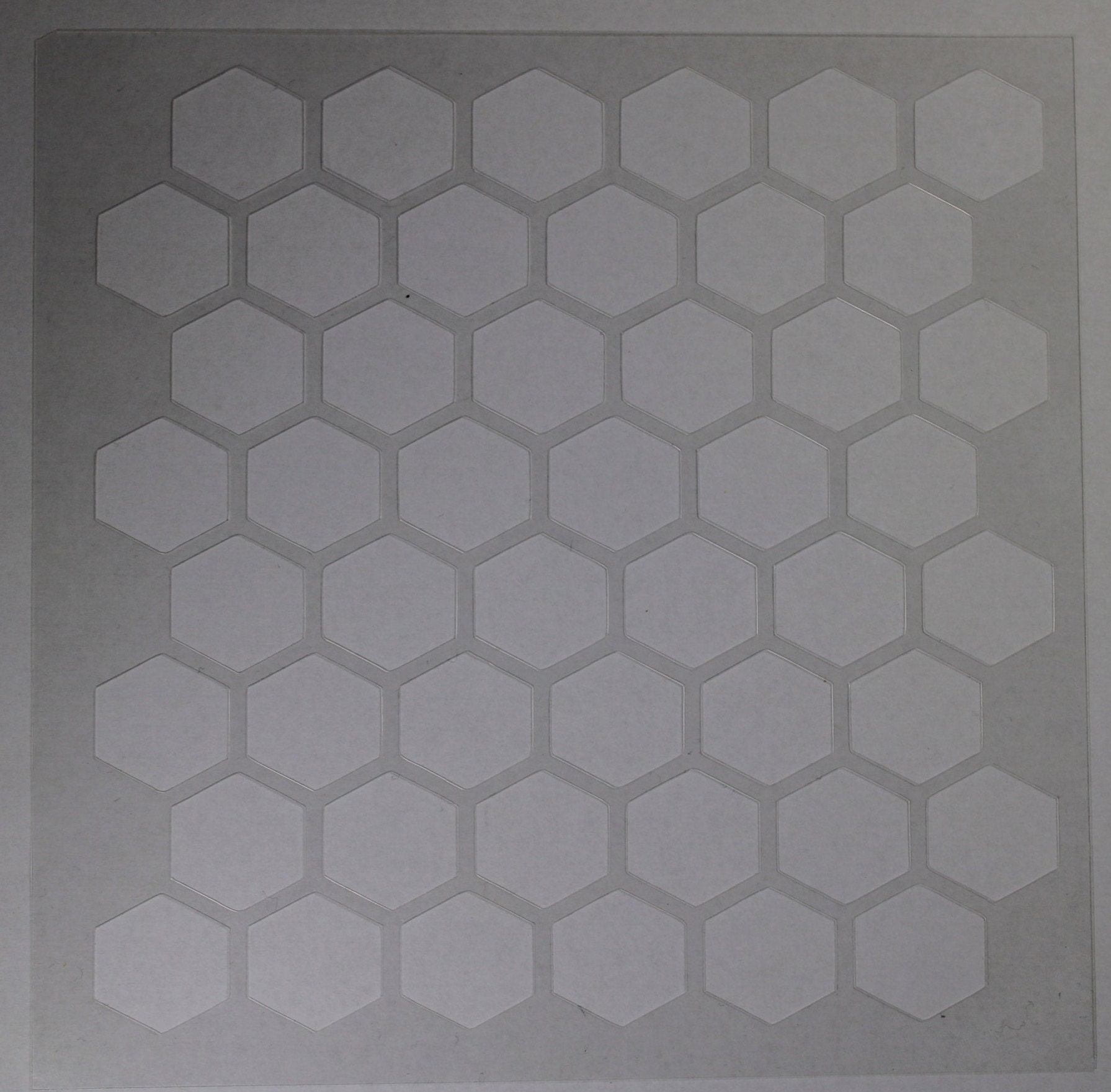 Reusable Plastic Mylar Flower Stencil Pattern / Art Stencil / Craft