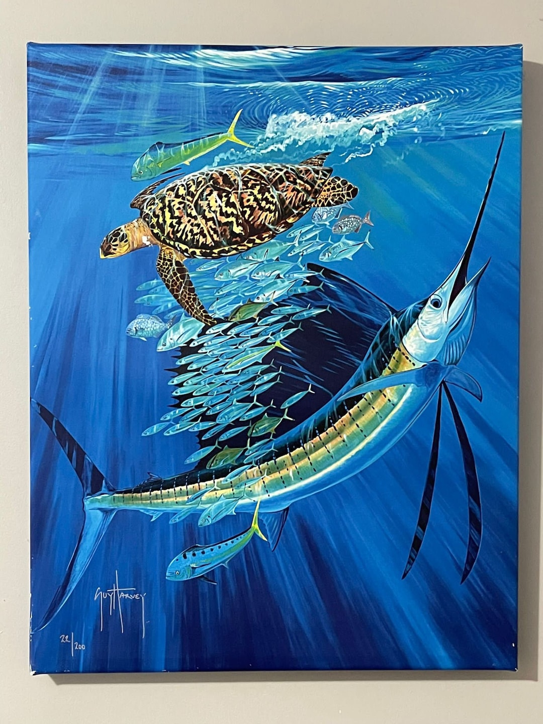 Guy Harvey Original Art Work Etsy