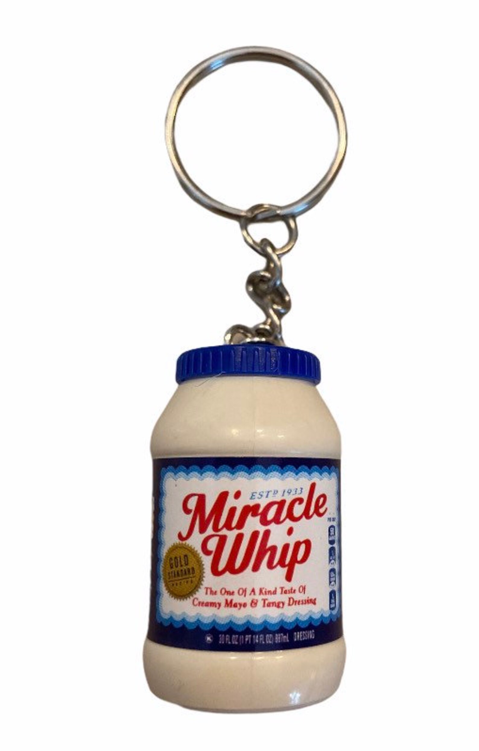Miniature Miracle Whip Mini Mayonnaise Keychain Etsy
