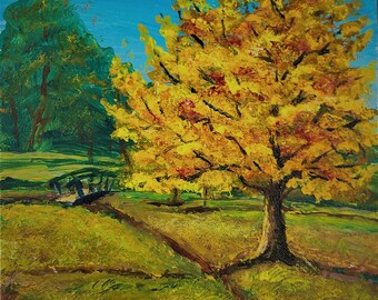 Golden Autumn Tree