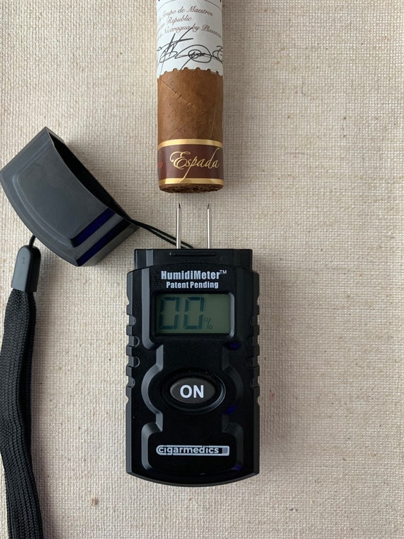 Cigarmedics Humidimeter Cigar Accessory, Humidor, Humidity Tester