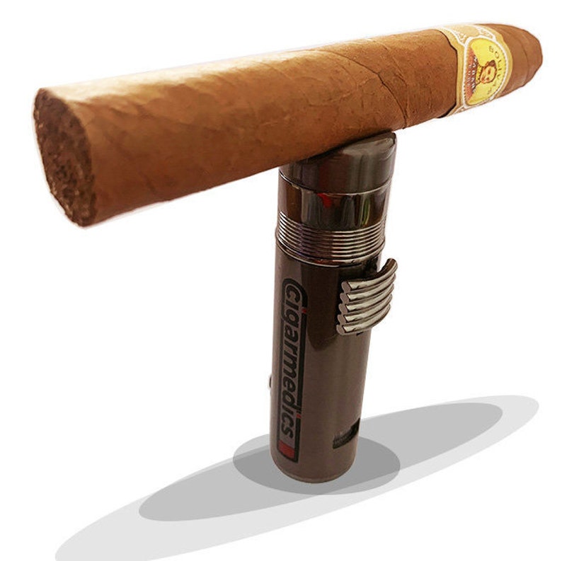3in1 Triple Flame Torch Lighter Cigar Rest Cigar Cutter Etsy UK