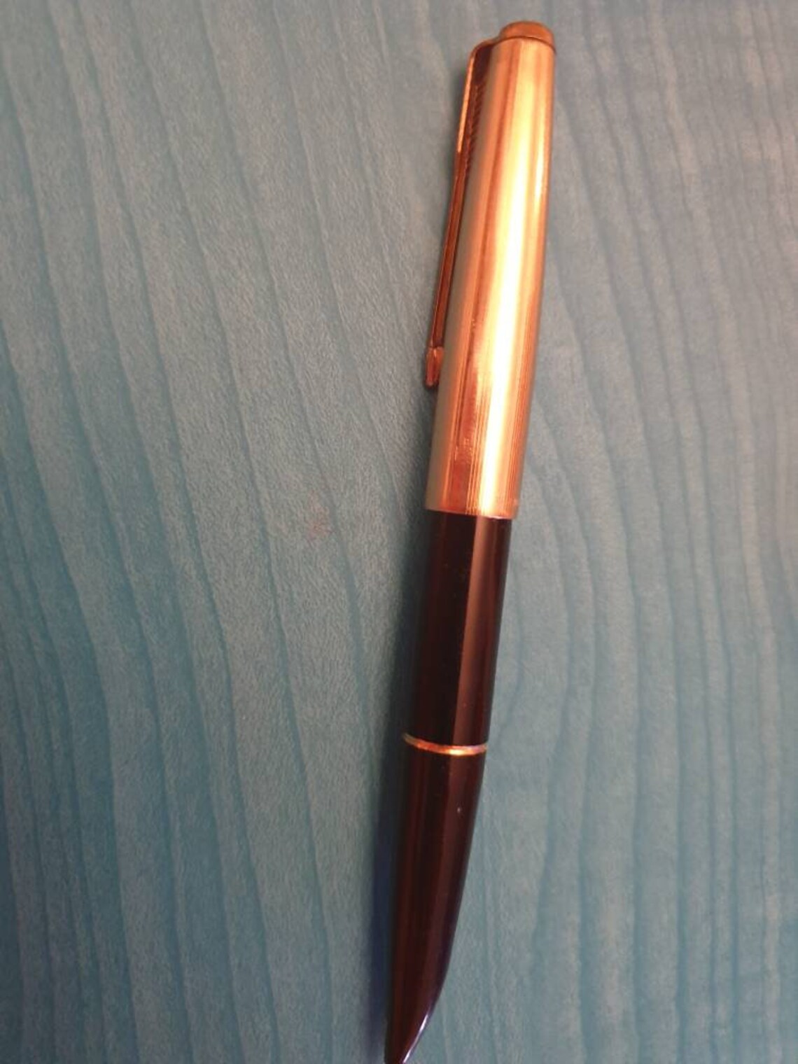 Vintage Parker Fountain Pen . in Perfect Condition 12K Gold Etsy