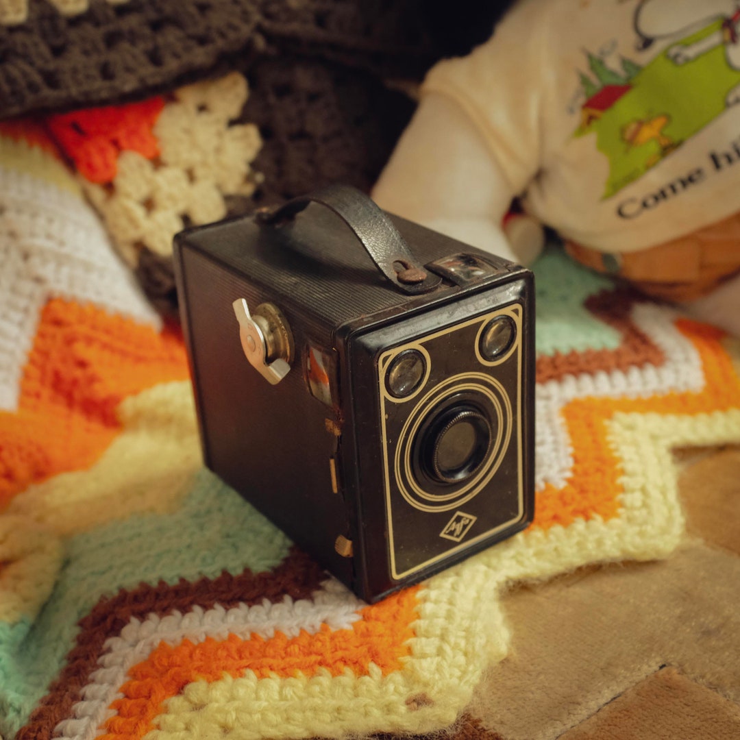 Vintage Agfa Metal Box Camera Film Camera Decor Art Deco Etsy