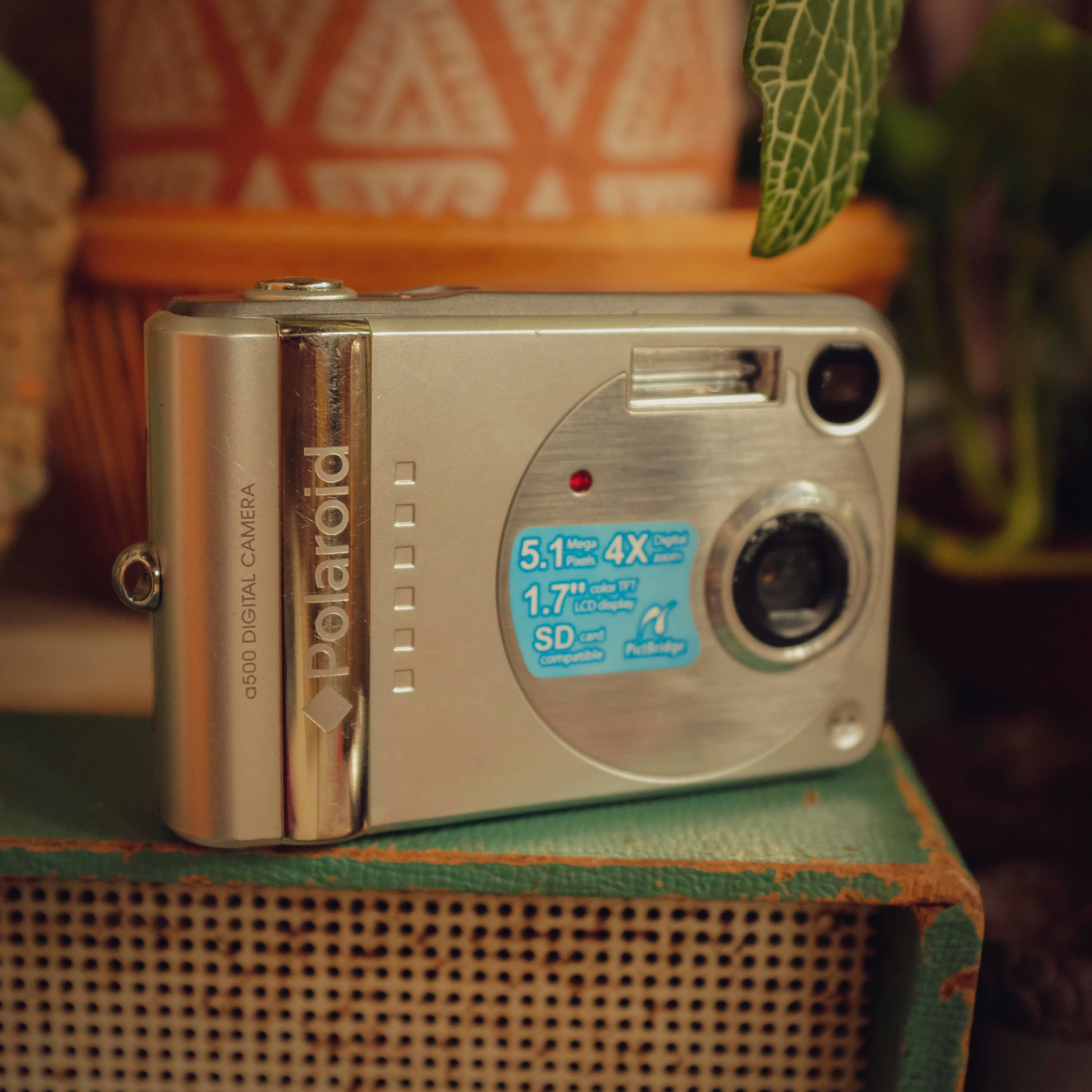 Cámara Compacta Polaroid a500 - 5,1 Megapíxel - Violeta