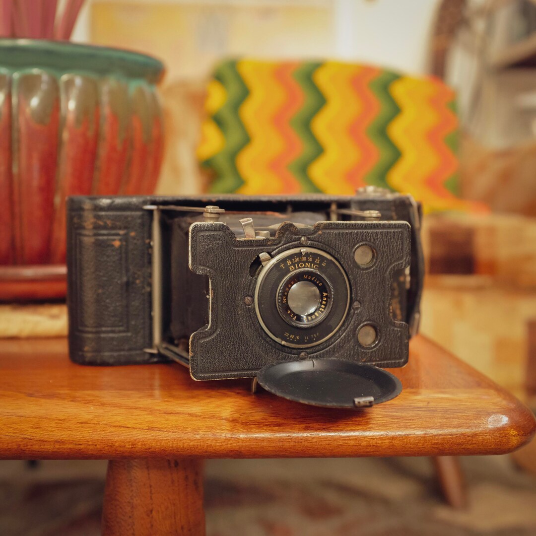 Vintage Ansco Bionic 120 Folding Film Camera Decor Etsy