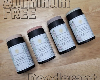 Deodorant | Aluminum-Free Deodorant | Natural Deodorant | Zero Waste Deodorant | Vegan | Zero Waste