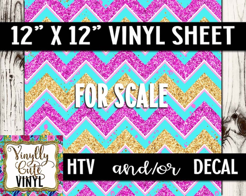Glitter Chevron Vinyl Sheet ~ HTV or DECAL ~ 12 x 12 ~ Single Sheets ~ Siser HTV ~ Adhesive Vinyl ~ Vinyl Roll