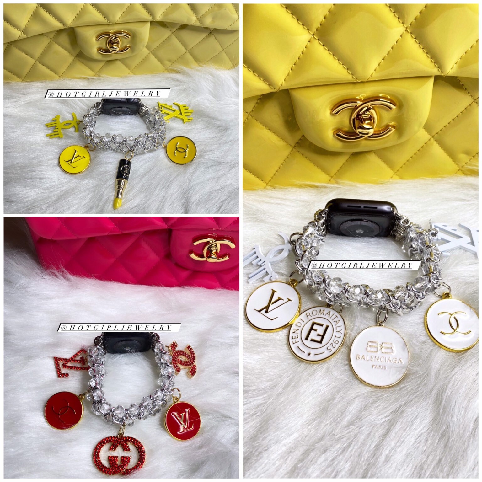 Apple Watch charm bracelet Etsy