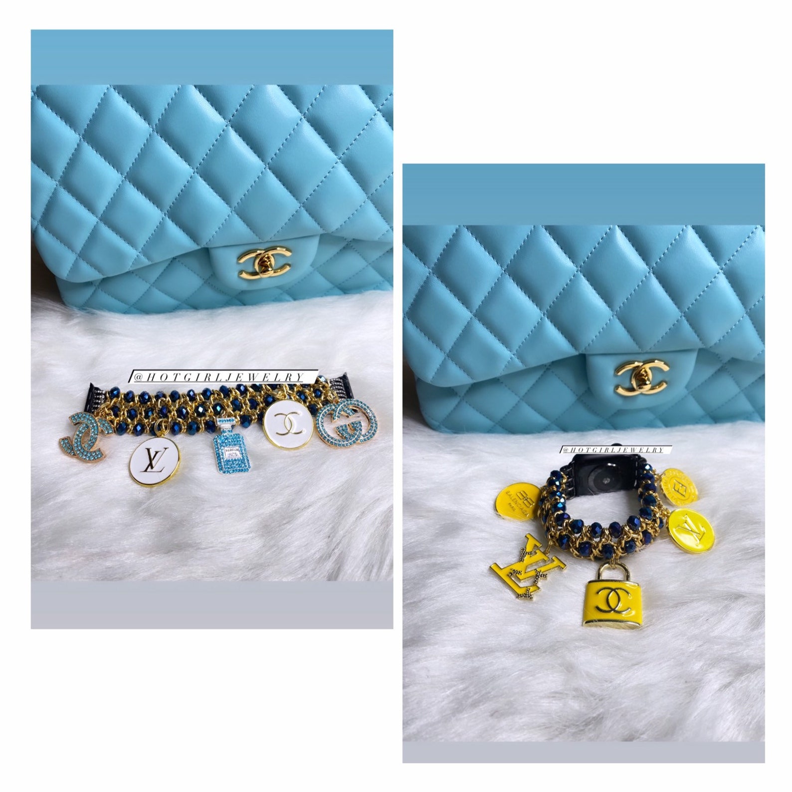 Apple Watch charm bracelet Etsy