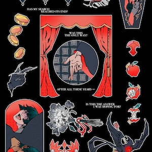 fandaniel sticker sheet