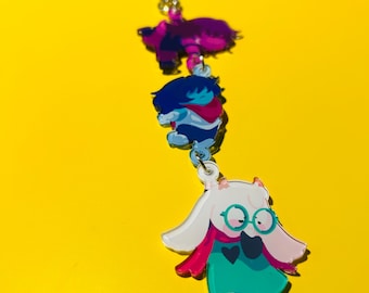 deltarune fun gang chain charm