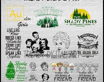 Golden Girls Svg Etsy