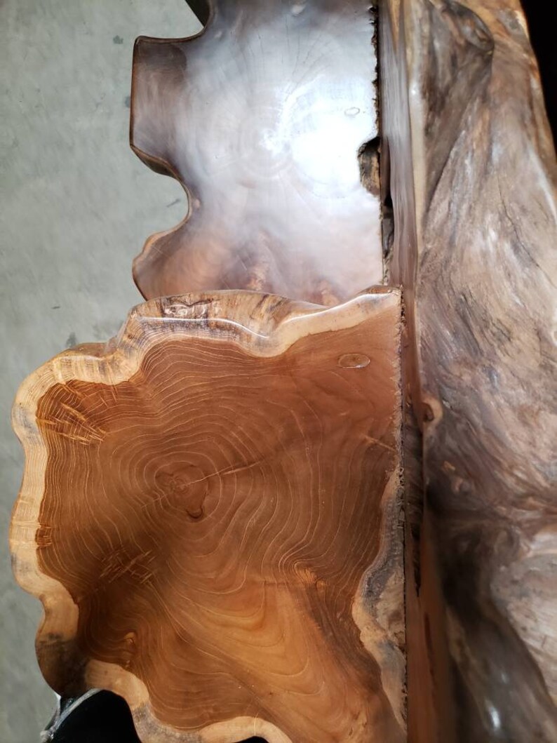 Teak root shelf plant stand Etsy