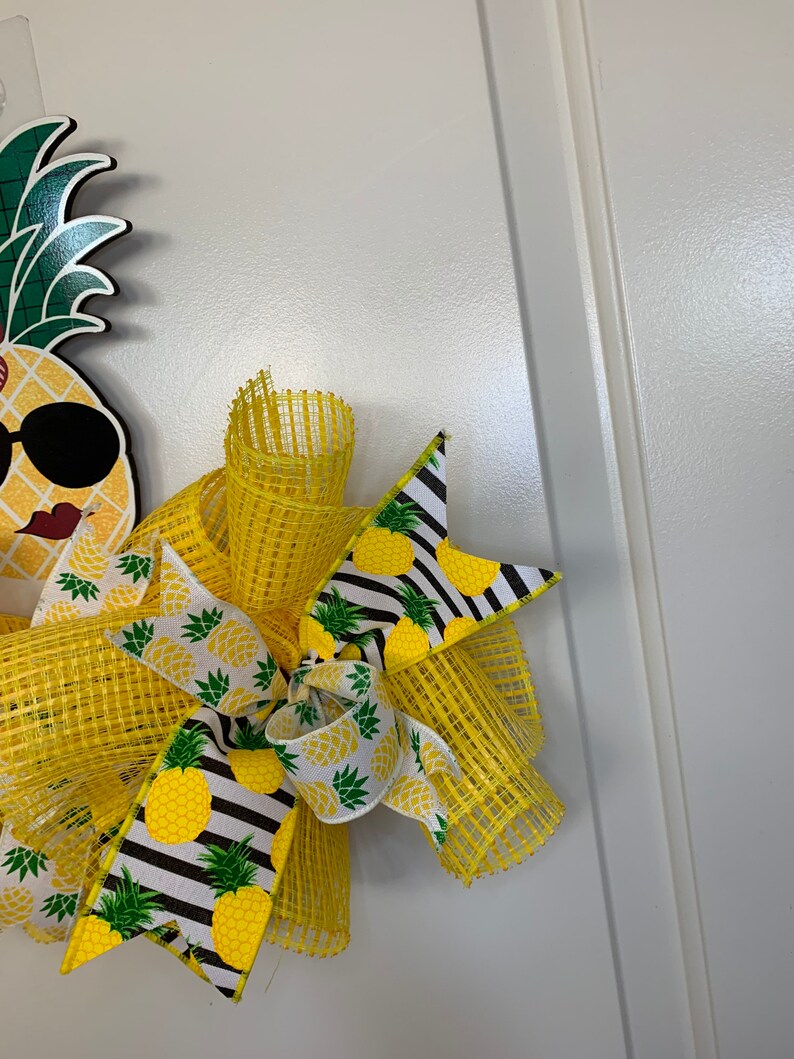 Pineapple Door Hanger Cubicle Decoration Best Gift For Get Etsy