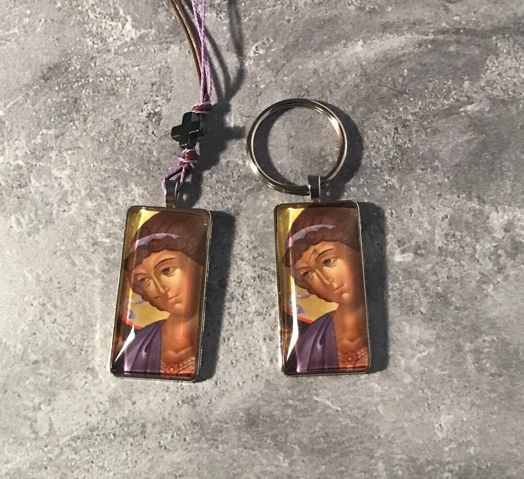 Kivosliviz Breloque Ange Gardien Pour Rétroviseur De Voiture - Breloque Ange Gardien - Décoration à Suspendre Pour Intérieur De Voiture