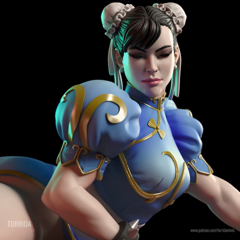 Naked Chun Li Figure - Etsy