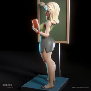 Mari - High Detail Multi-Part Resin Kit - Femme Fatale - Fantasy - Resin 3D Printed Figure - Torrida Minis