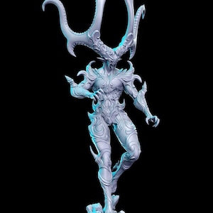 Ifrit XIV - Classico JRPG - Miniature da tavolo stampate in resina 3D D&D Dungeons and Dragons
