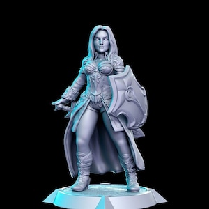 Esabell - Western RPG - 3D resin printed miniature tabletop games-dungeons and dragons - By RN Estudio