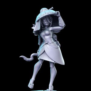 Archer - JRPG - 3D-harsgedrukte miniatuur tafelspellen kerkers en draken - door RN Estudio