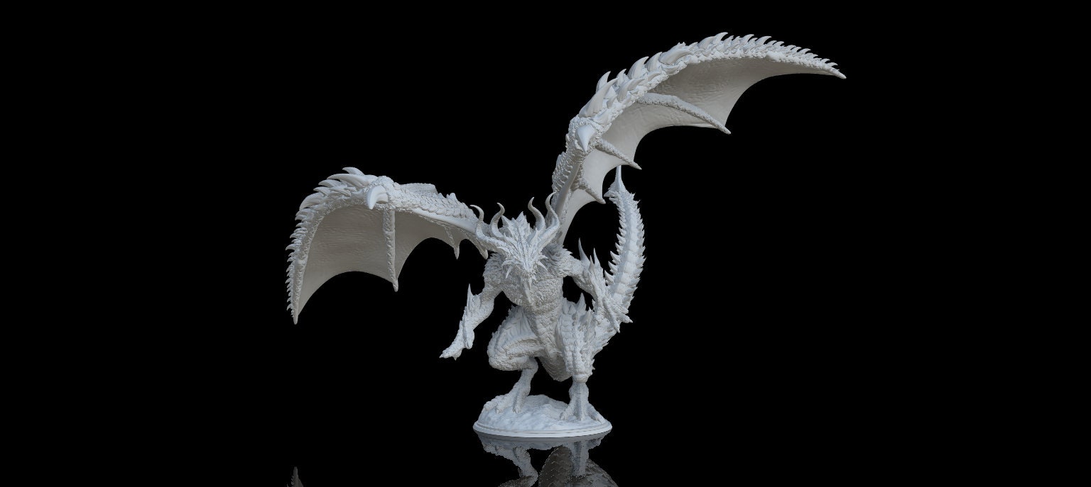 3D Printable Avatar of Bahamut – the Young Monk Grandmaster of Flowers -  32mm and 75mm scale by 2moronic miniatures