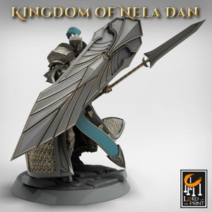 Praetorian - Kingdom of Nela Dan - High Detail Miniature - Resin 3D Printed Miniature-Dungeons and Dragons - D&D - Lord of the Print