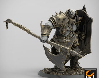 Heavy Soldier - Unchained - Resin 3D Printed Miniature- Dungeons and Dragons - D&D - Lord of the Print