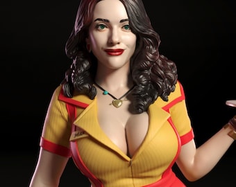 Max Black - High Detail Multi Part Resin Kit - Femme Fatale Fantasy - 3D Gedruckte Harzfigur - von Torrida Minis
