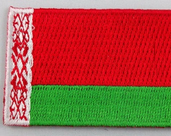 Belarus Patch Embroidered Iron On Badge Applique Belarusian
