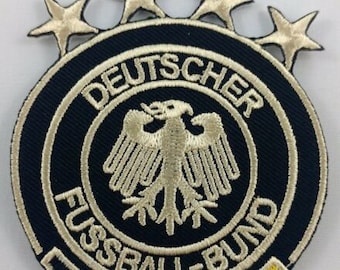 Germany Deutscher Patch Badge Embroidered Iron On Applique