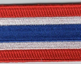 Thailand Patch Embroidered Iron On Badge Applique Thai