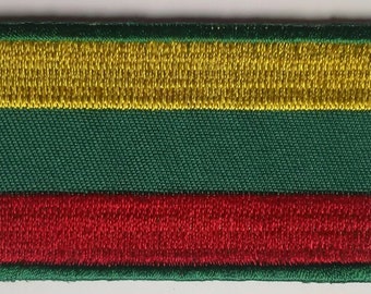 Lithuania Patch Embroidered Iron On Badge Applique Lithuanian