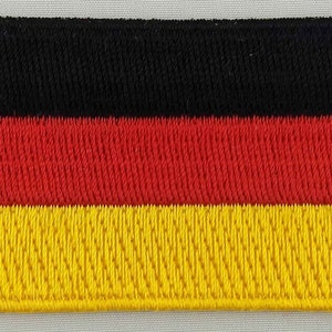 Germany Patch Embroidered Iron On Badge Applique German