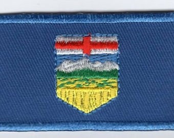 Alberta Patch ricamato ferro su distintivo Applique