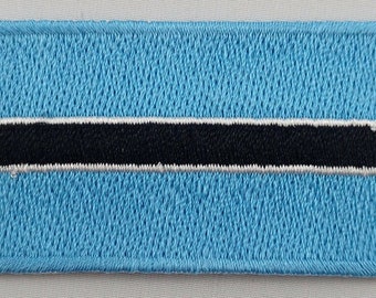 Botswana Patch Embroidered Iron On Badge Applique Batswana Motswana