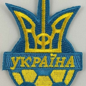 Ukraine Patch Badge Embroidered Iron On Applique