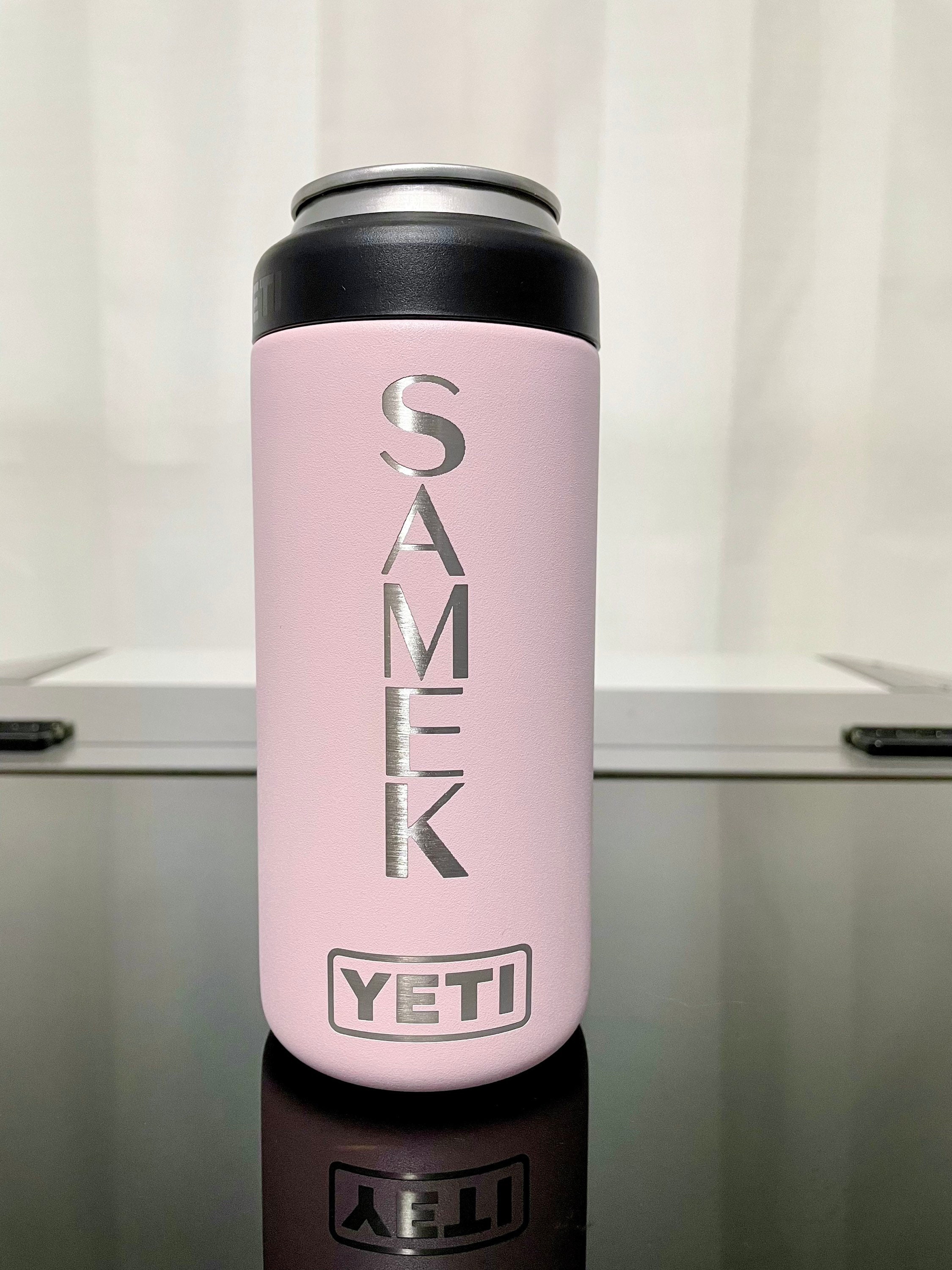 Yeti® 12oz Slim Can Insulator, Custom Engraved Slim Cozie