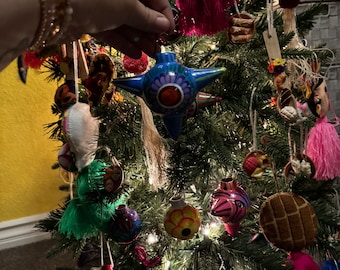 Mexican piñata ornaments