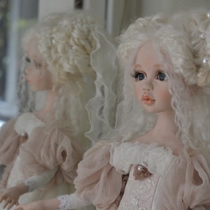 Author&#39;s doll Adele collectible doll OOAK Art doll Artistic doll Handmade
