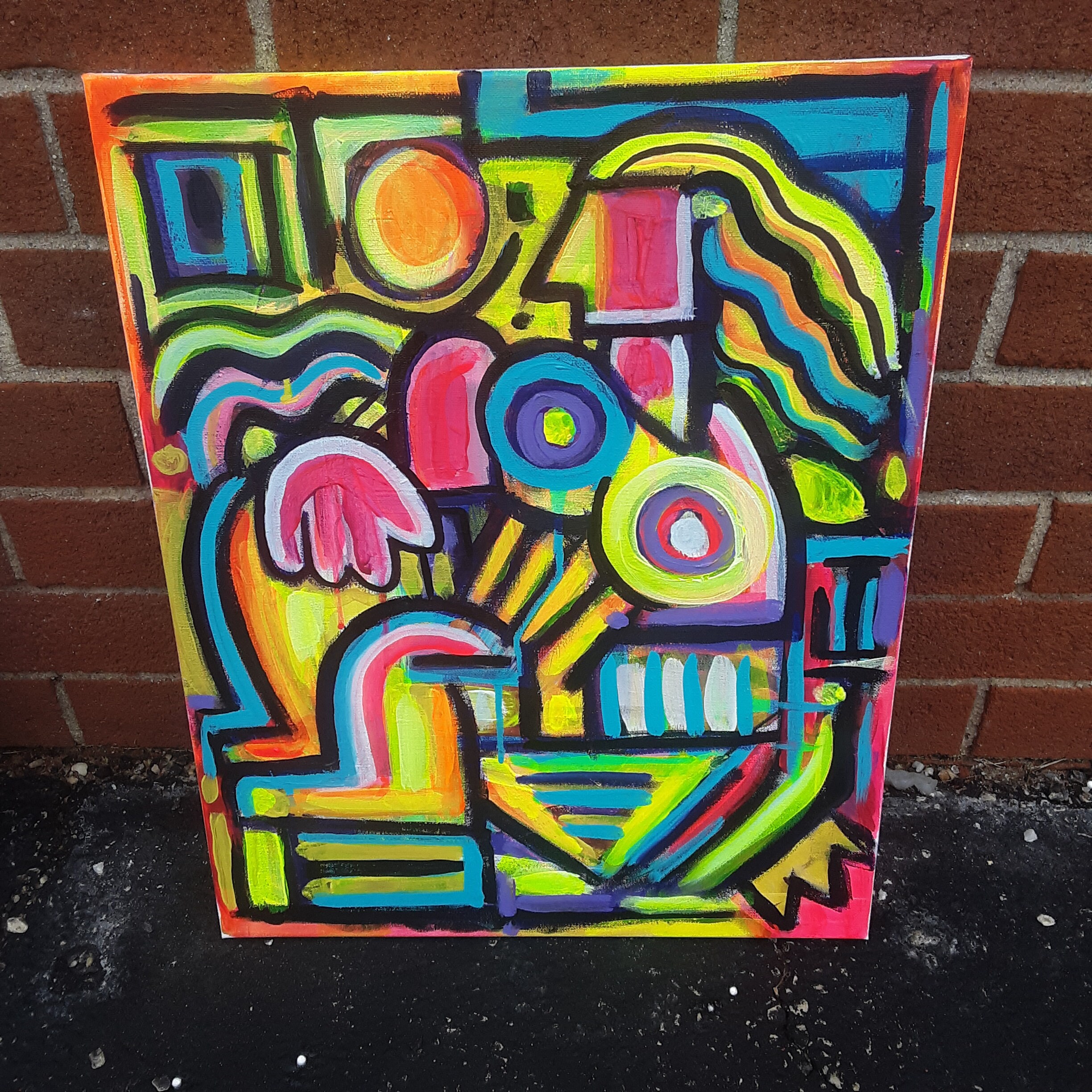 Abstract Nude Paintings: Unique & Stylish Art - uyukzt2