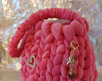 Borsa marshmallow fatta a mano