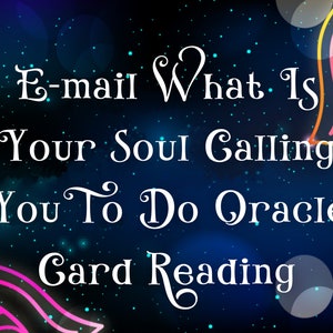 E-mail Qual è la tua anima che ti chiama a fare Oracle Card Reading