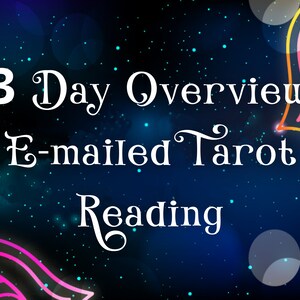 3-daags overzicht gemailde Tarotlezing