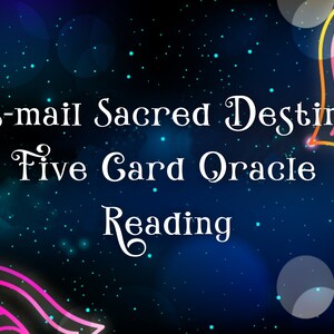 E-mail Sacred Destiny Five Card Oracle Lecture