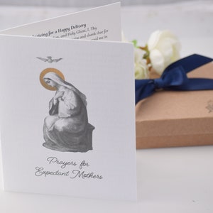 Pregnant women prayer card