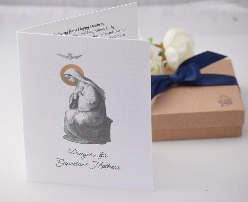 Pregnant women prayer card